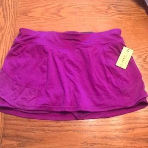 Exercise skort NWT